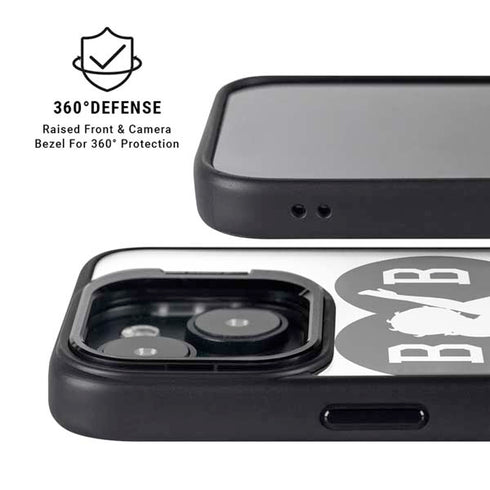 Betty Boop BW iPhone 14 Kickstand Case